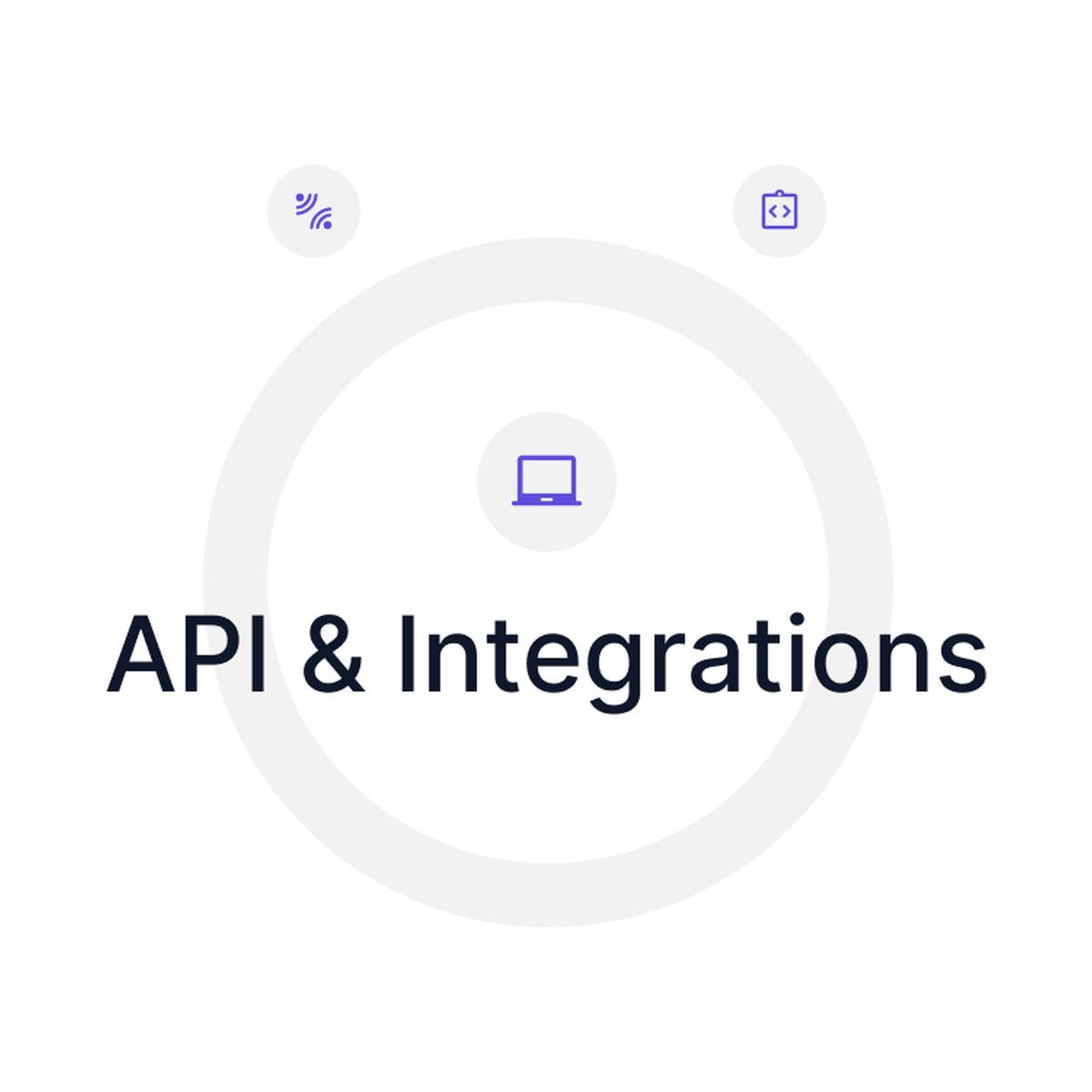 Elibrium virtual card next to connected devices, representing AI API and cloud spend