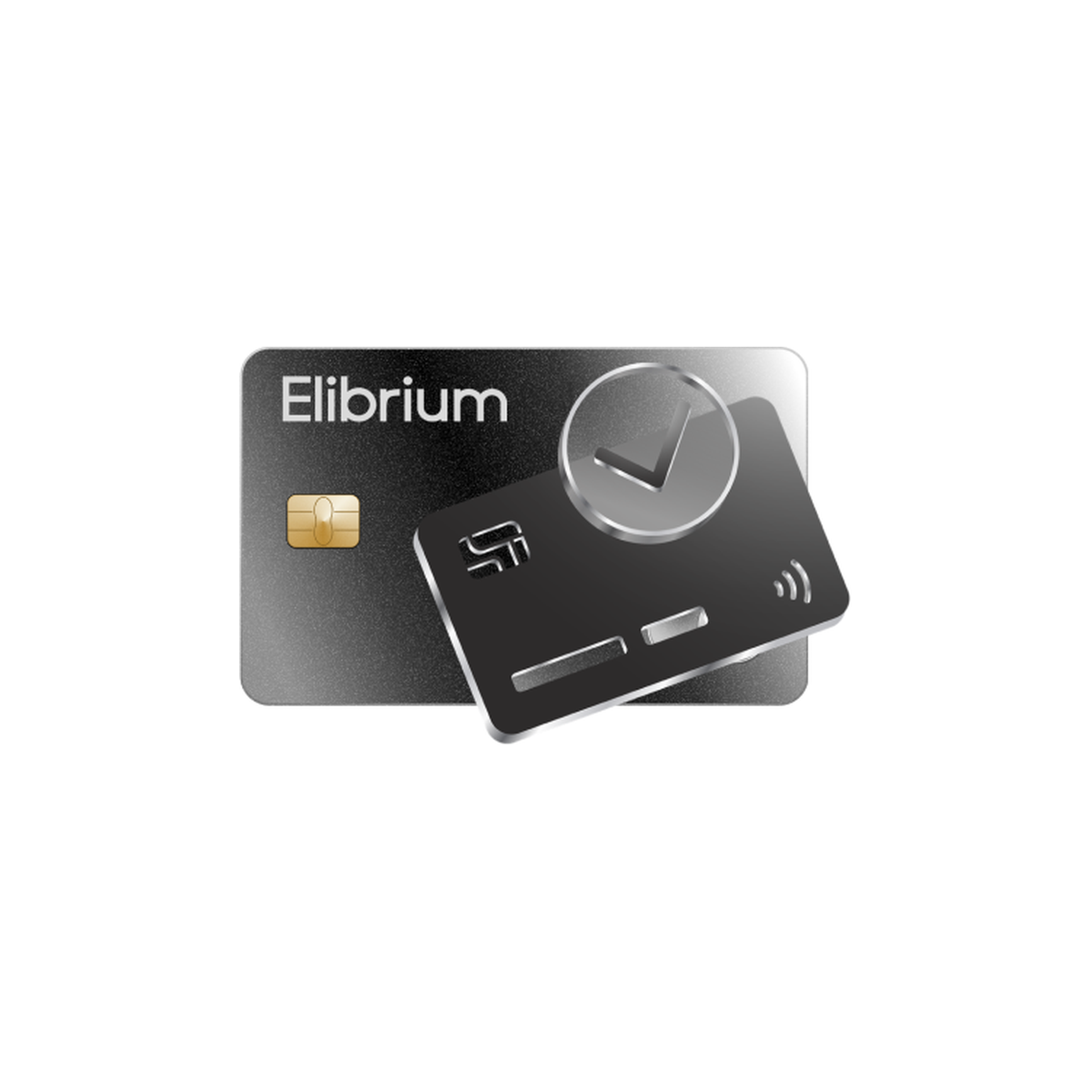 Elibrium virtual Visa card, used for insurance company operating expenses