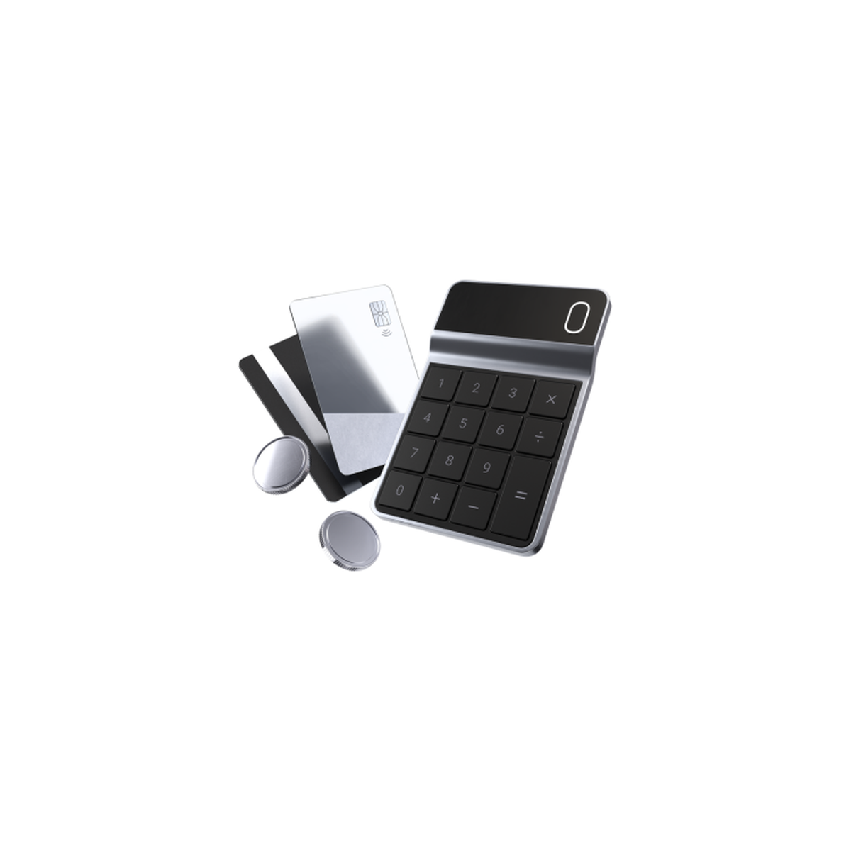 Elibrium card with connected devices, one virtual card for each marketing agency client account